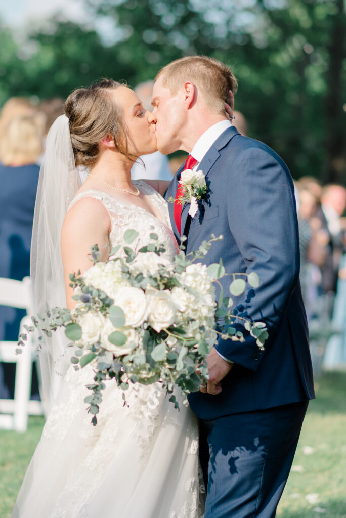 Wedding photo of bride and groom edited by Shannon Roselius, a private wedding photo editing service professional.